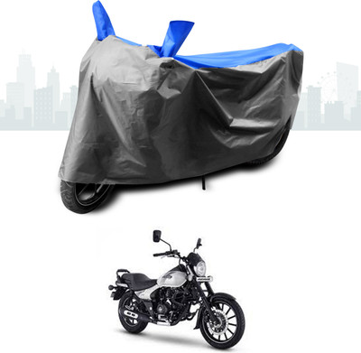 ANTHUB Two Wheeler Cover for Bajaj(Avenger Street 220, Blue)
