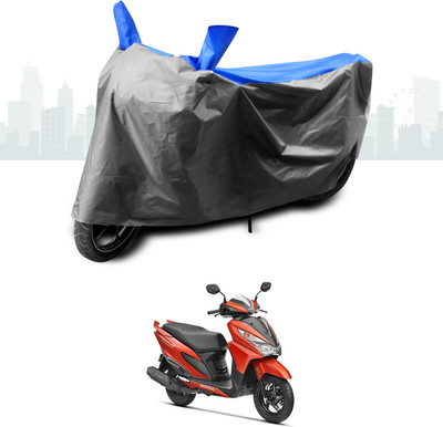 SEBONGO Two Wheeler Cover for Honda(Grazia, Blue)