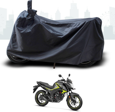 SEBONGO Two Wheeler Cover for Honda(CB Hornet 160, Black)