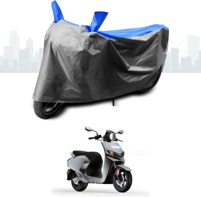 ANTHUB Two Wheeler Cover for 22Motors(Flow, Blue)