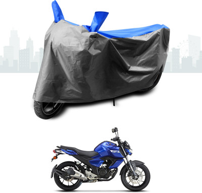 ANTHUB Two Wheeler Cover for Yamaha(FZ S V3.0 FI, Blue)