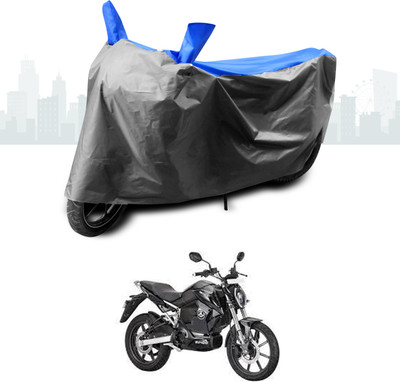 ANTHUB Two Wheeler Cover for Revolt(RV 400, Blue)