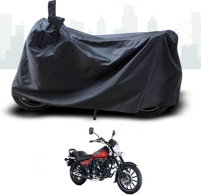 ANTHUB Two Wheeler Cover for Bajaj(Avenger 160 Street, Black)
