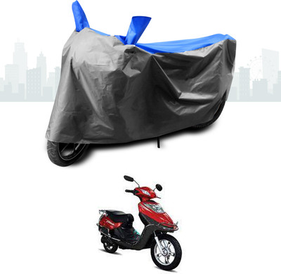 SEBONGO Two Wheeler Cover for Hero(Electric Flash, Blue)