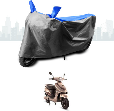 ANTHUB Two Wheeler Cover for Hero(Electric, Blue)