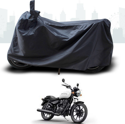 ANTHUB Two Wheeler Cover for Royal Enfield(Thunderbird 350, Black)