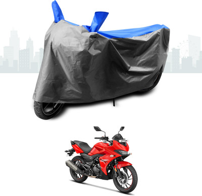 ANTHUB Two Wheeler Cover for Hero(Xtreme 200S, Blue)