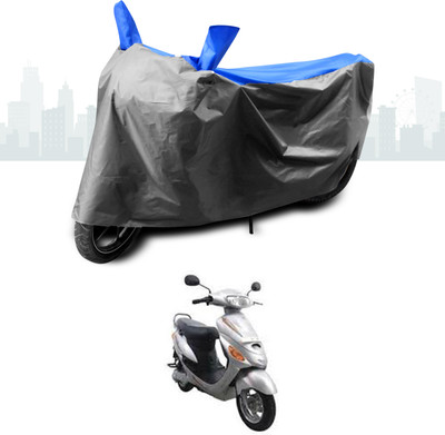 SEBONGO Two Wheeler Cover for Hero(Electric E-Sprint, Blue)