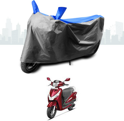 ANTHUB Two Wheeler Cover for Hero(Destini 125, Blue)