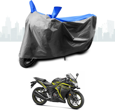 SEBONGO Two Wheeler Cover for Honda(CBR 250R, Blue)