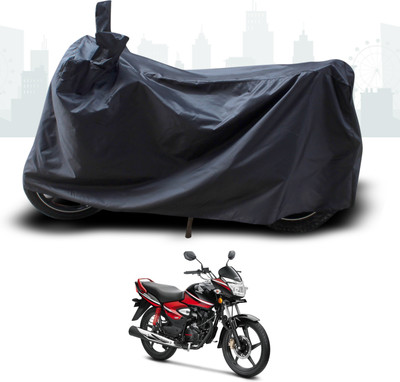 ANTHUB Two Wheeler Cover for Honda(CB Shine, Black)