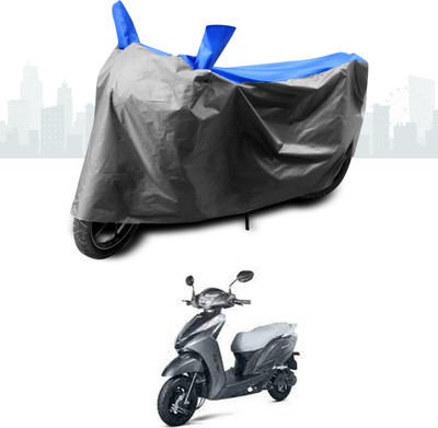 SEBONGO Two Wheeler Cover for Ampere(Magnus, Blue)