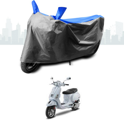 SEBONGO Two Wheeler Cover for Piaggio(Vespa SXL, Blue)