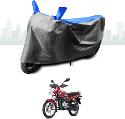 SEBONGO Two Wheeler Cover for Bajaj(ComforTec, Blue)
