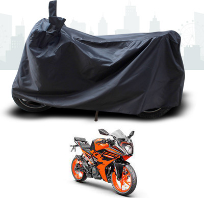 SEBONGO Two Wheeler Cover for KTM(RC 200, Black)