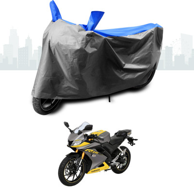 GOSHIV-car and bike accessories Two Wheeler Cover for Yamaha(R15 V3, Blue)