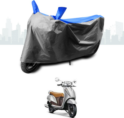 SEBONGO Two Wheeler Cover for Suzuki(Access, Blue)