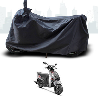 GOSHIV-car and bike accessories Two Wheeler Cover for Suzuki(Let's, Black)