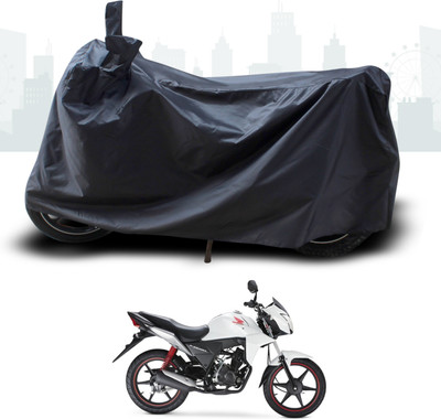 ANTHUB Two Wheeler Cover for Honda(CB Twister, Black)