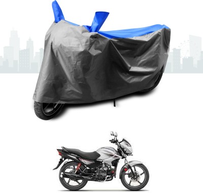 ANTHUB Two Wheeler Cover for Hero(Glamour FI, Blue)