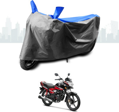 ANTHUB Two Wheeler Cover for Honda(CB Shine, Blue)