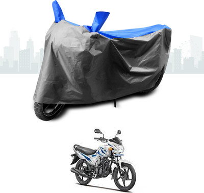 ANTHUB Two Wheeler Cover for Suzuki(Hayate EP, Blue)