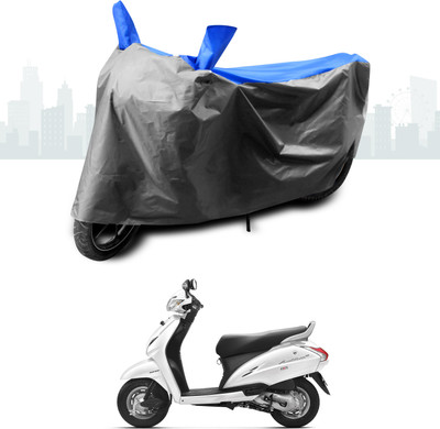 ANTHUB Two Wheeler Cover for Honda(Activa 4G, Blue)