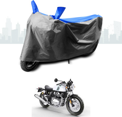 ANTHUB Two Wheeler Cover for Royal Enfield(Continental GT 650, Blue)