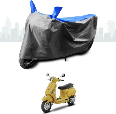 SEBONGO Two Wheeler Cover for Piaggio(Vespa LX 125, Blue)