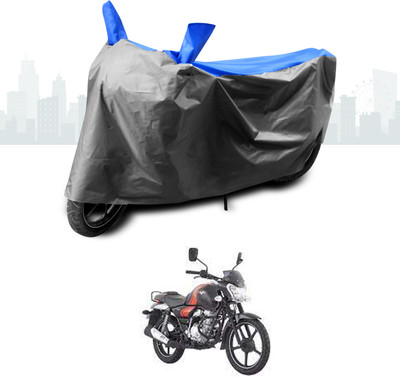 ANTHUB Two Wheeler Cover for Bajaj(V12, Blue)