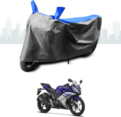 SEBONGO Two Wheeler Cover for Yamaha(YZF R15 Ver 2.0, Blue)