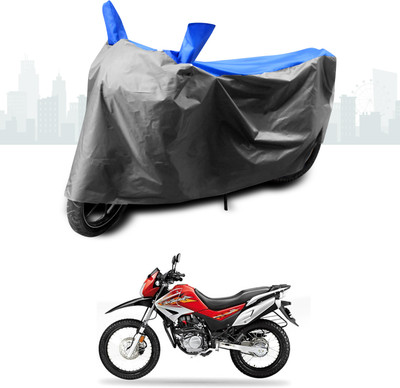 ANTHUB Two Wheeler Cover for Hero(Impulse, Blue)