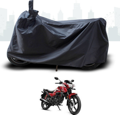ANTHUB Two Wheeler Cover for Honda(SP 125, Black)