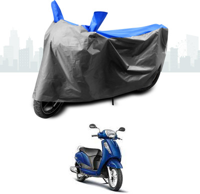 SEBONGO Two Wheeler Cover for Suzuki(New Access 125, Blue)