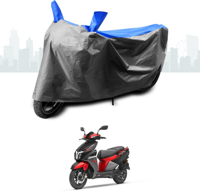 ANTHUB Two Wheeler Cover for TVS(NTORQ, Blue)