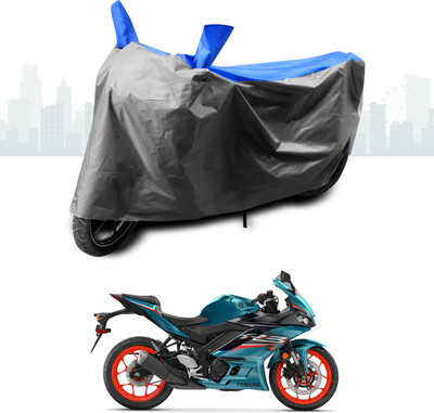 ANTHUB Two Wheeler Cover for Yamaha(YZF-R1, Blue)