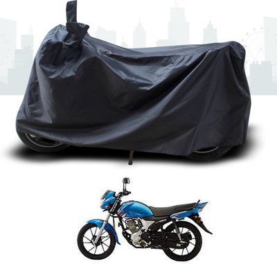 GOSHIV-car and bike accessories Two Wheeler Cover for Yamaha(Saluto RX, Black)