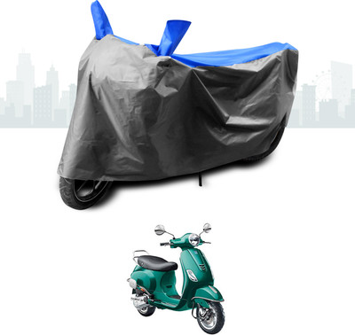 ANTHUB Two Wheeler Cover for Piaggio(Vespa VXL 150, Blue)