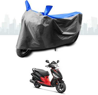 ANTHUB Two Wheeler Cover for Hero(Maestro Edge 125, Blue, Grey)