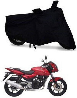 KEDIT Two Wheeler Cover for Bajaj(Pulsar 220 DTS-i, Black)