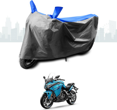 ANTHUB Two Wheeler Cover for CFMoto(650GT, Blue)