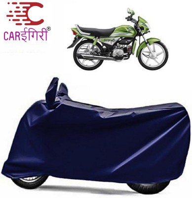 Carigiri Two Wheeler Cover for Hero(HF Deluxe Eco, Blue)