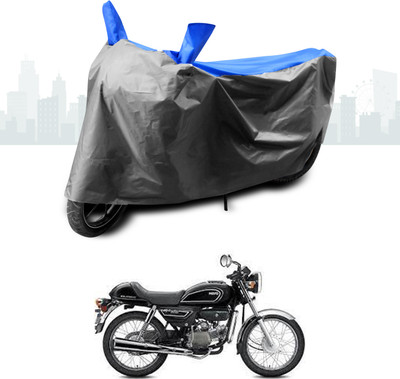 SEBONGO Two Wheeler Cover for Hero(Splendor Pro, Blue)