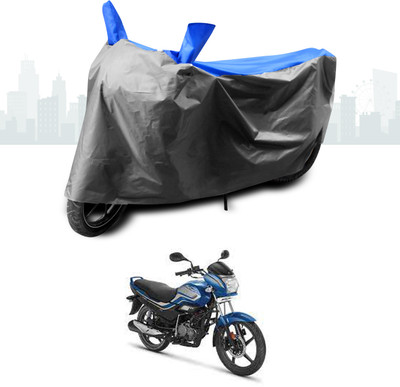 SEBONGO Two Wheeler Cover for Hero(Super Splendor, Blue)