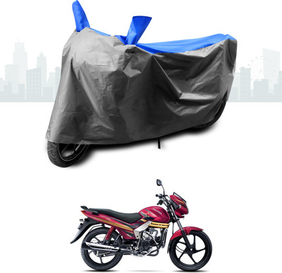 SEBONGO Two Wheeler Cover for Mahindra(Centuro Rockstar, Blue)