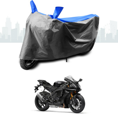 ANTHUB Two Wheeler Cover for Yamaha(YZF, Blue)
