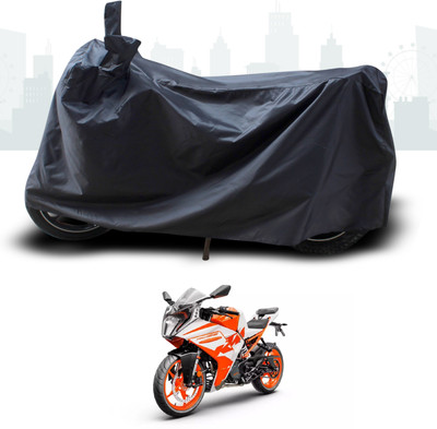 ANTHUB Two Wheeler Cover for KTM(RC 125, Black)