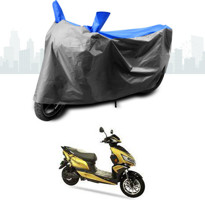 ANTHUB Two Wheeler Cover for Okinawa(i-Praise, Blue)