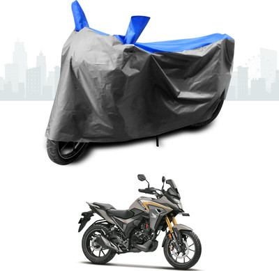 ANTHUB Two Wheeler Cover for Honda(CB, Blue)