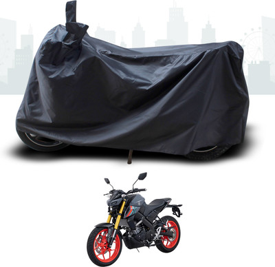 ANTHUB Two Wheeler Cover for Yamaha(MT 15, Black)